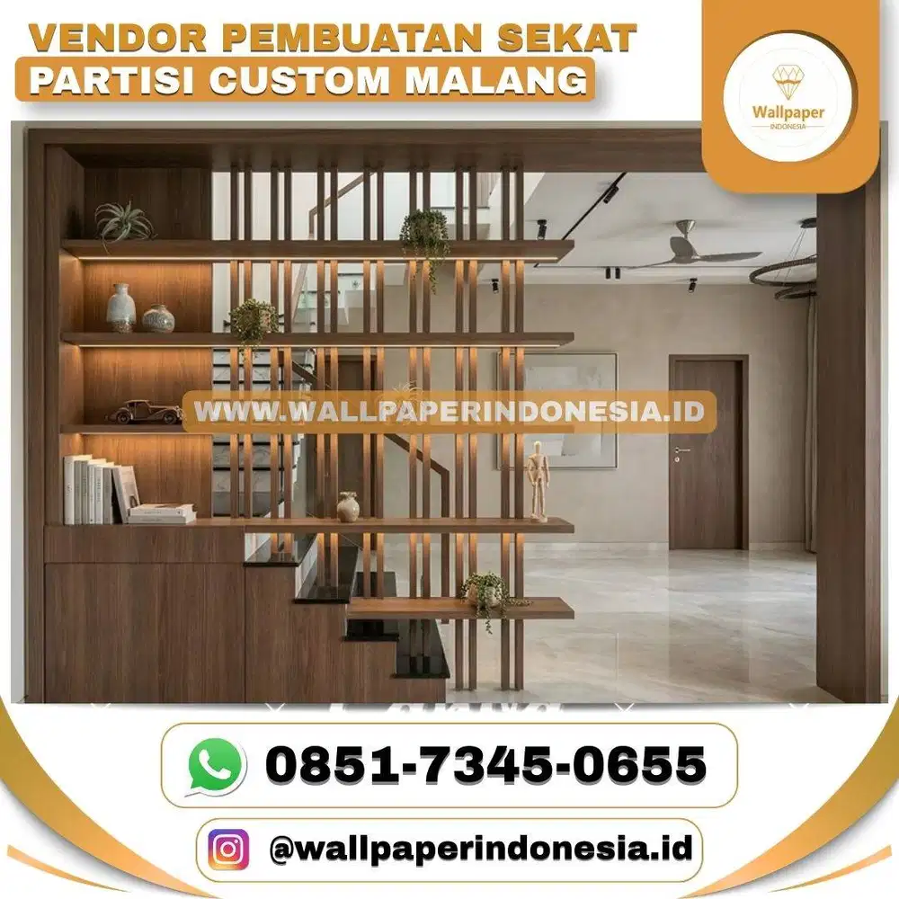 VENDOR PEMBUATAN SEKAT PARTISI CUSTOM MALANG