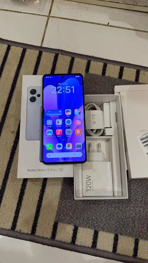 Xiaomi Note 13 Pro Plus Black 5G 12/512GB Resmi Lengkap