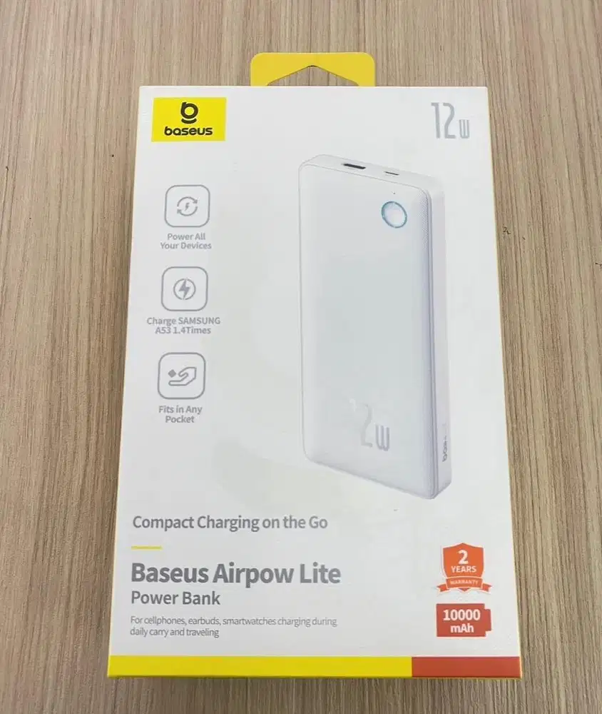 powerbank baseus airpow lite