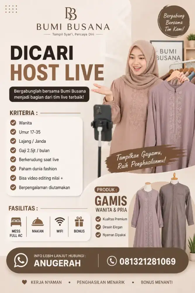 DICARI HOST LIVE