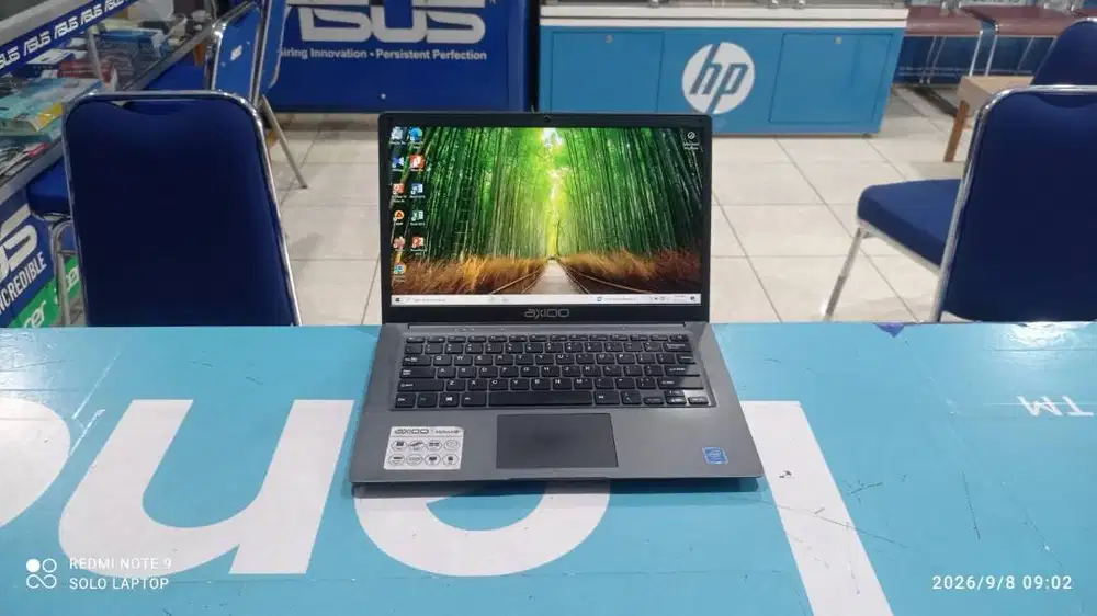 AXIOO MYBOOK 14 RAM 4GB NORMAL/LANCAR MURAHH SLIM/TIPIS RINGAN