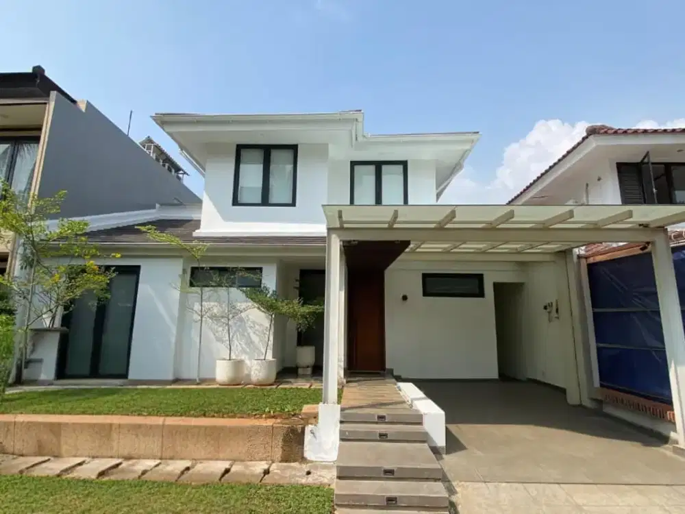 Dijual Rumah Di Dalam Cluster sektor 8 Bintaro Jaya Tangsel Dengan Fully Furnished Kondisi Siap Huni GB-18857