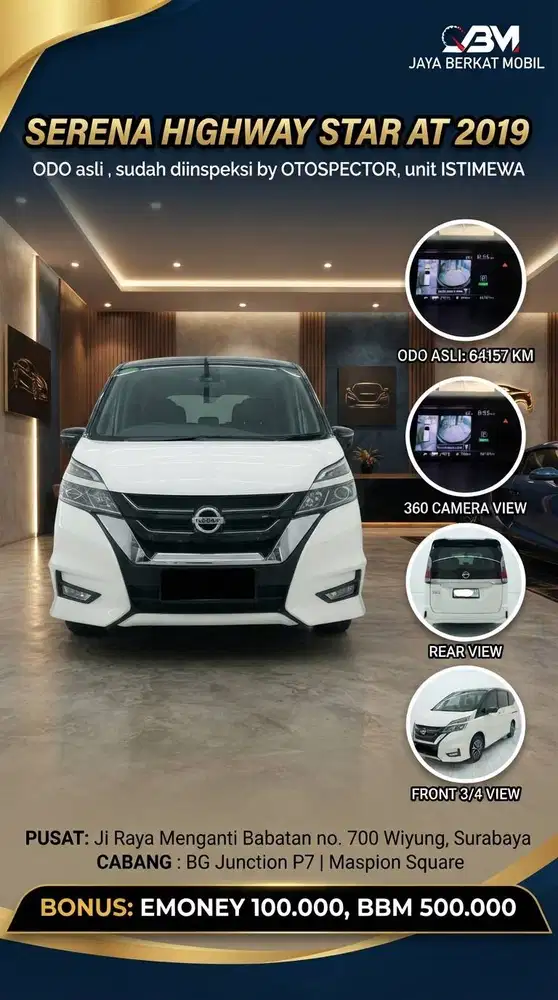 NISSAN SERENA HIGHWAY STAR 2.0 AT 2019