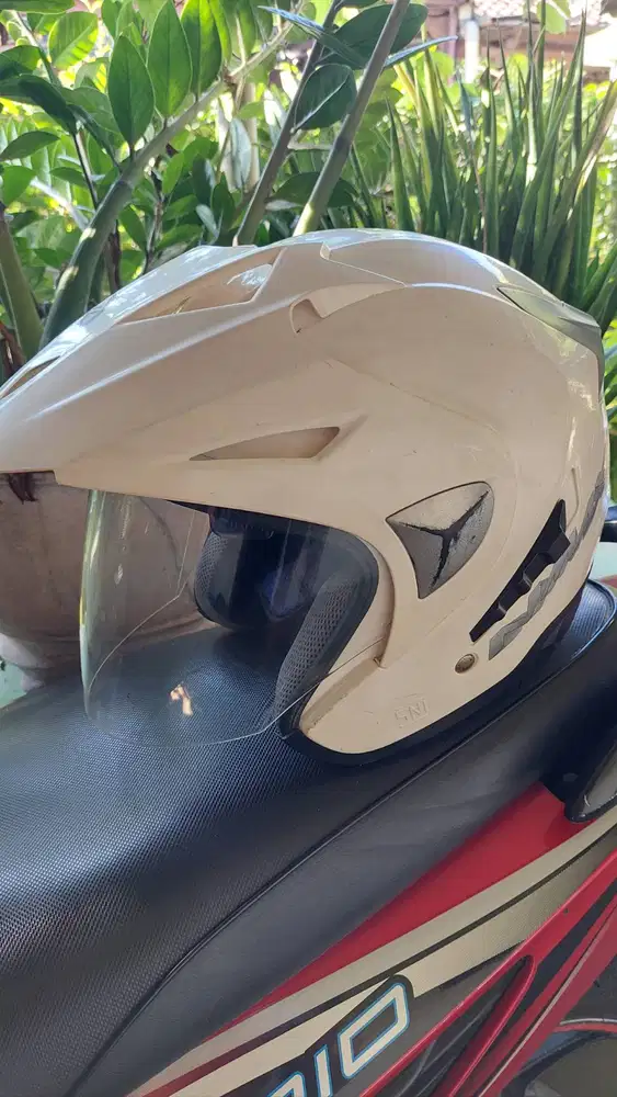 Helm Yamaha Nmax Putih Genuine