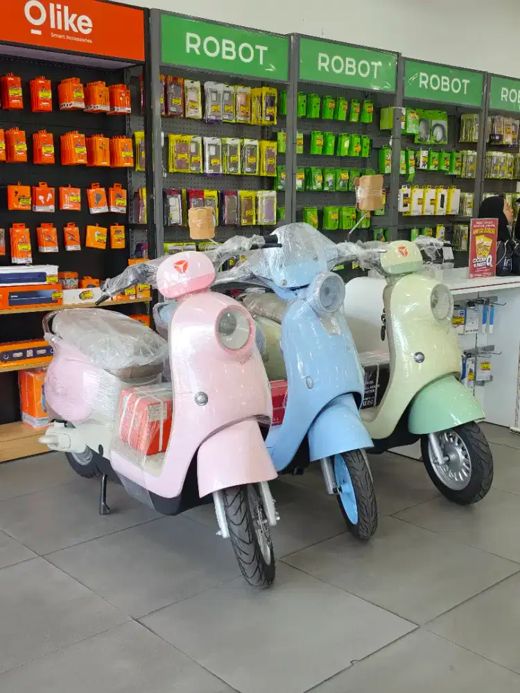 SEPEDA LISTRIK MURAH BISA KREDIT SYARAT KTP AJA TANPA DP