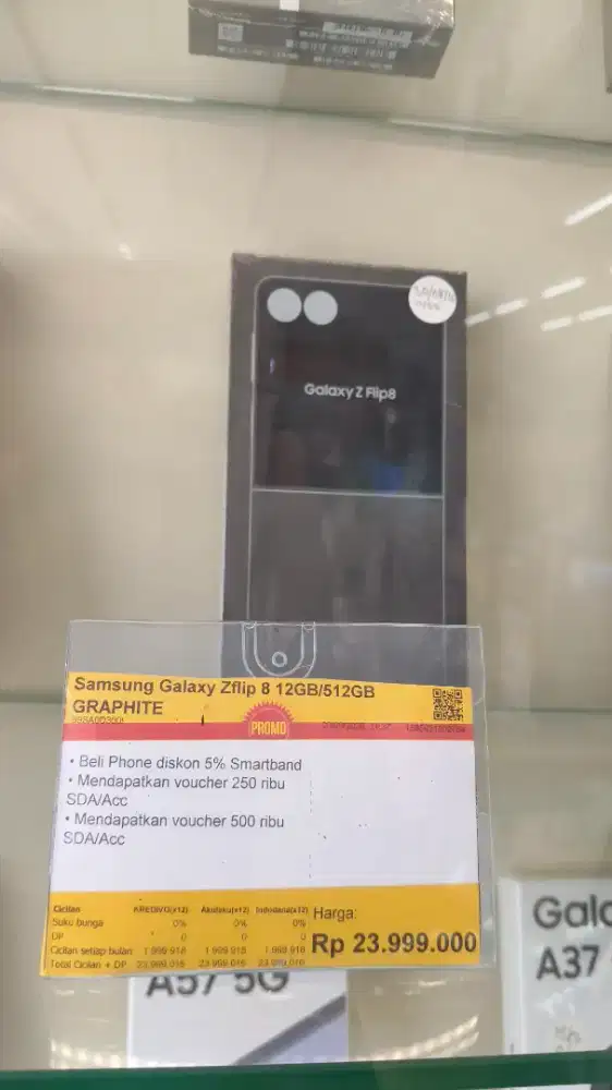 Samsung Galaxy Zflip 8 Ram 12 512 Cicilan Bisa 0% pakai kredivo