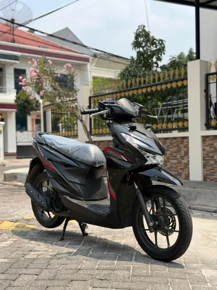 KM 20 KILO ASLI! HONDA BEAT CBS SPORTY ALARM 2025 PAJAK BLN 11-2026