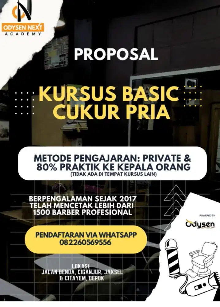 Kursus potong rambut