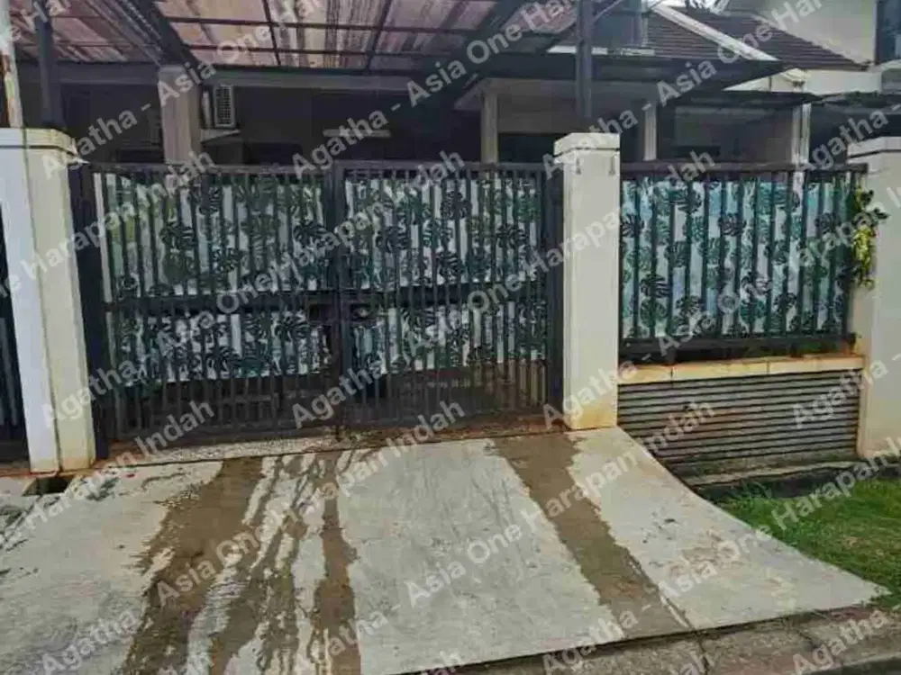 Rumah cluster Aralia kota Harapan Indah Bekasi 1.375miliar