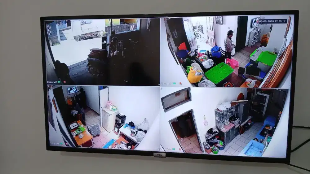 Paket Cctv Terdekat 4 Kamera 2MP Hasil Jernih