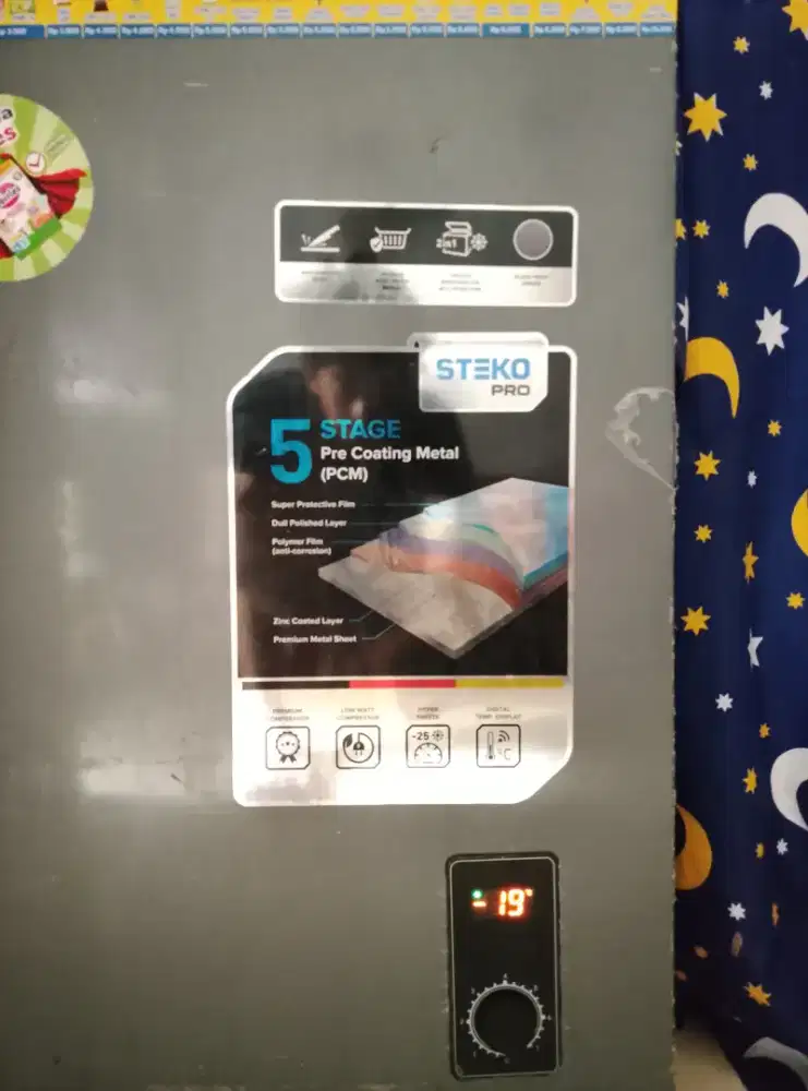 Kulkas Freezer Steko