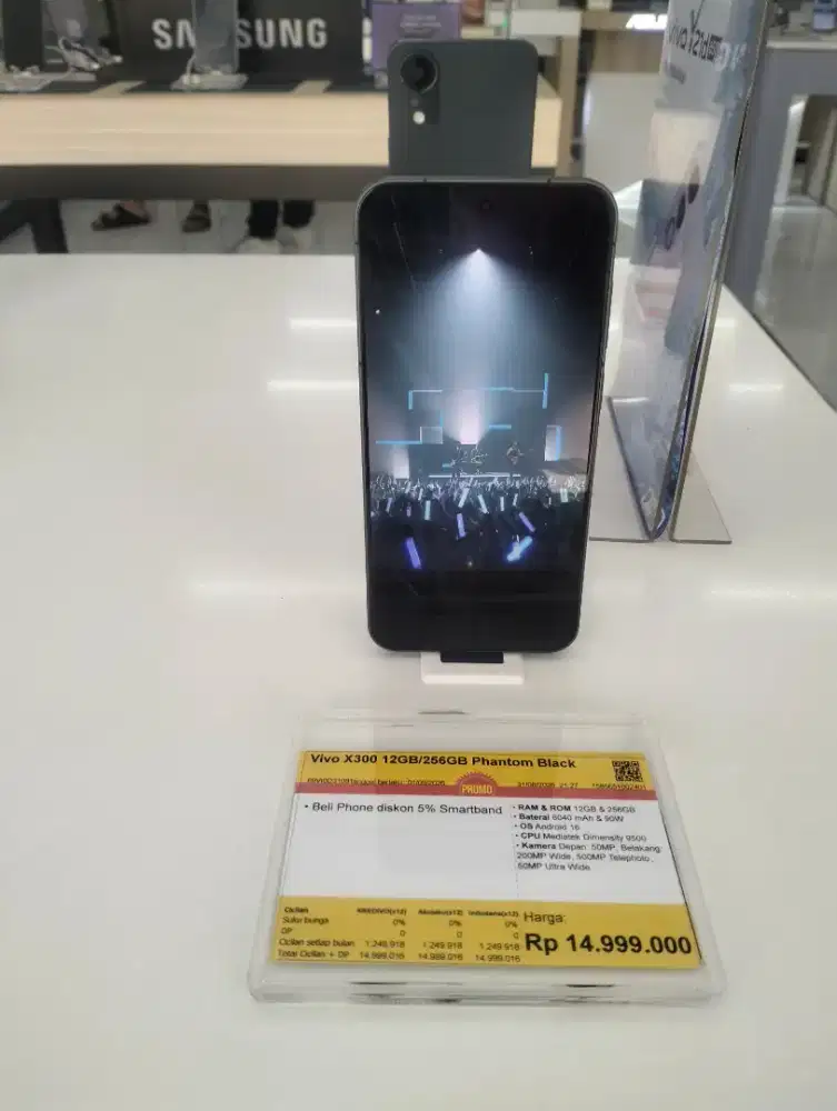 Vivo X300 12/256GB kredit tanpa dp
