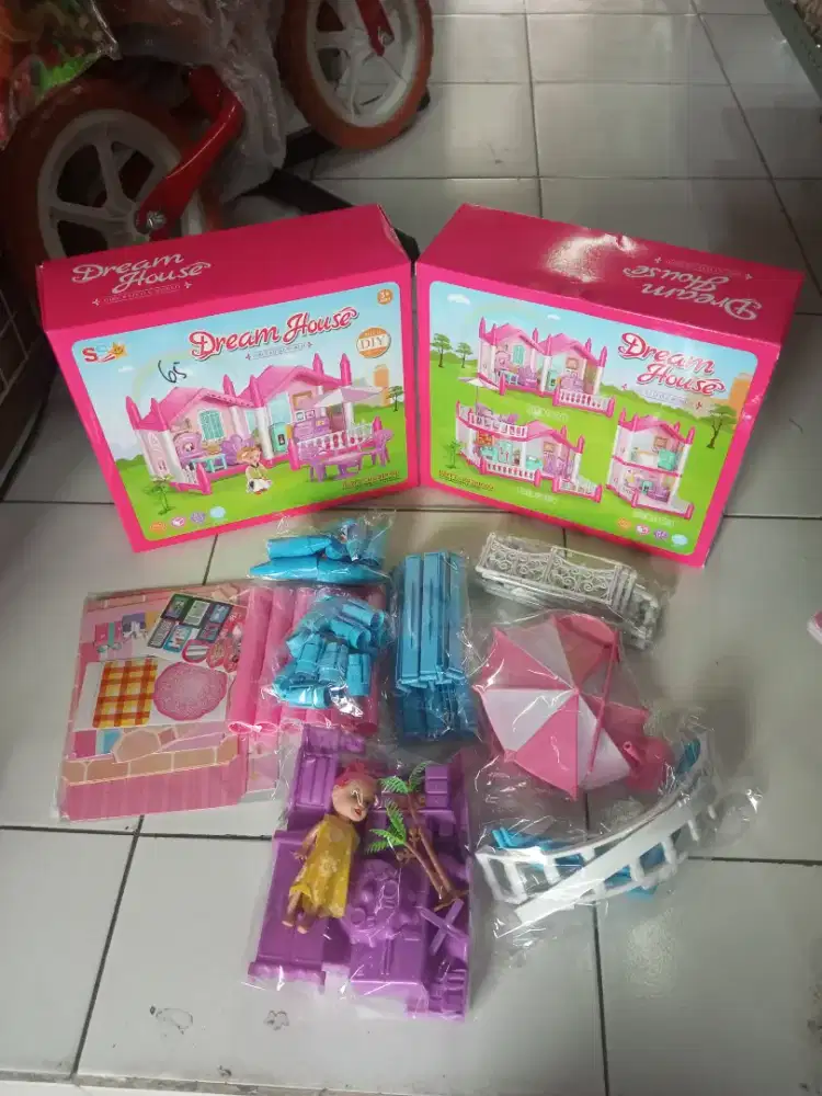 Mainan Anak Dream house Barbie