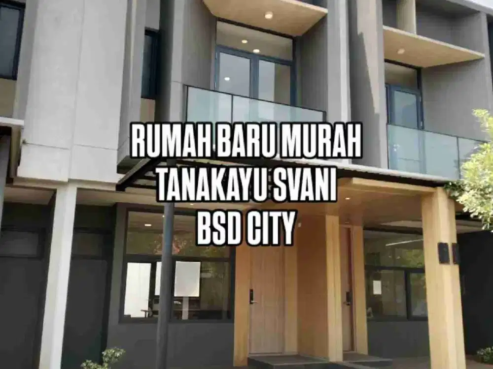 DIJUAL RUMAH BARU MURAH