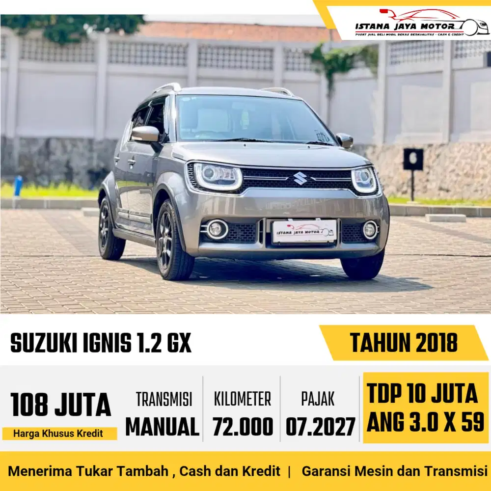 SUZUKI IGNIS 1.2 GX MT 2018