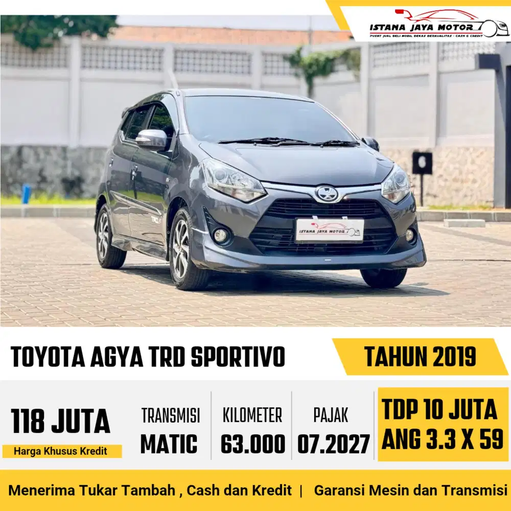 TOYOTA AGYA 1.2 TRD SPORTIVO 2019