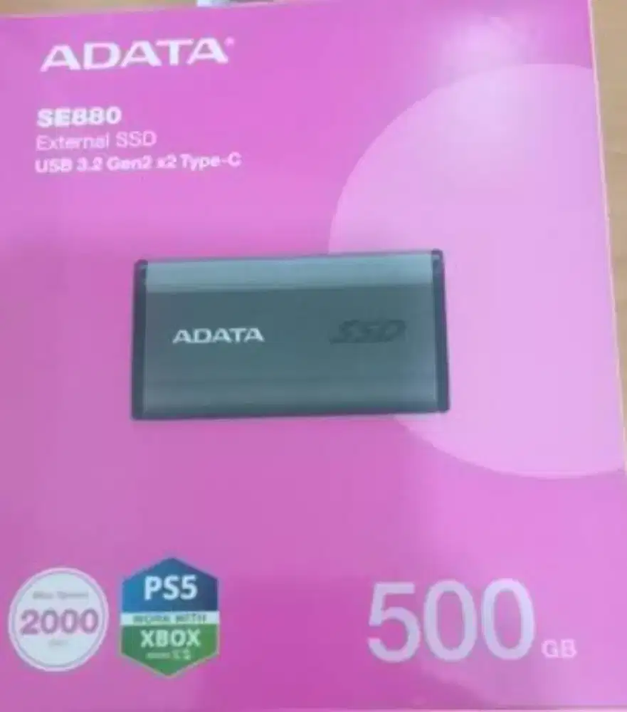 External SSD ADATA 500gb