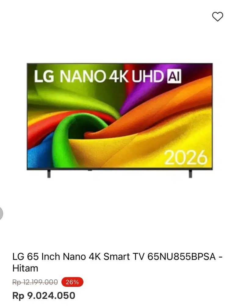 LG SMART TV 4K 65invi