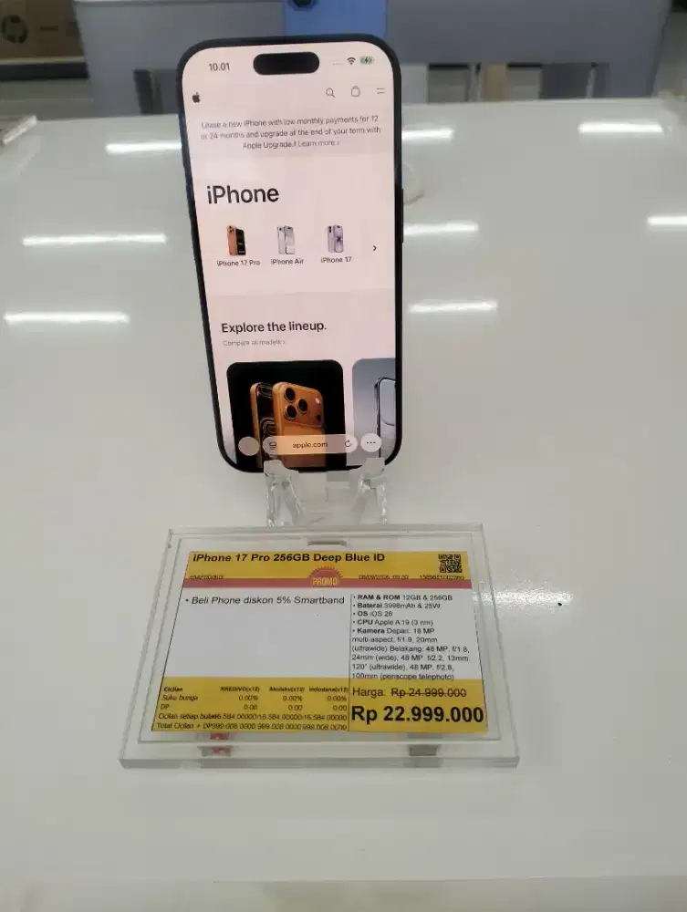 IPHONE 17 Pro Rom 256Gb kredit tanpa dp