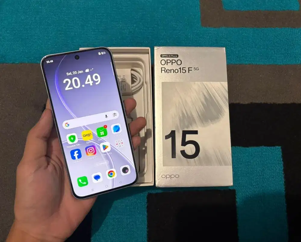 Oppo Reno 15F 8/256 fullset nominus