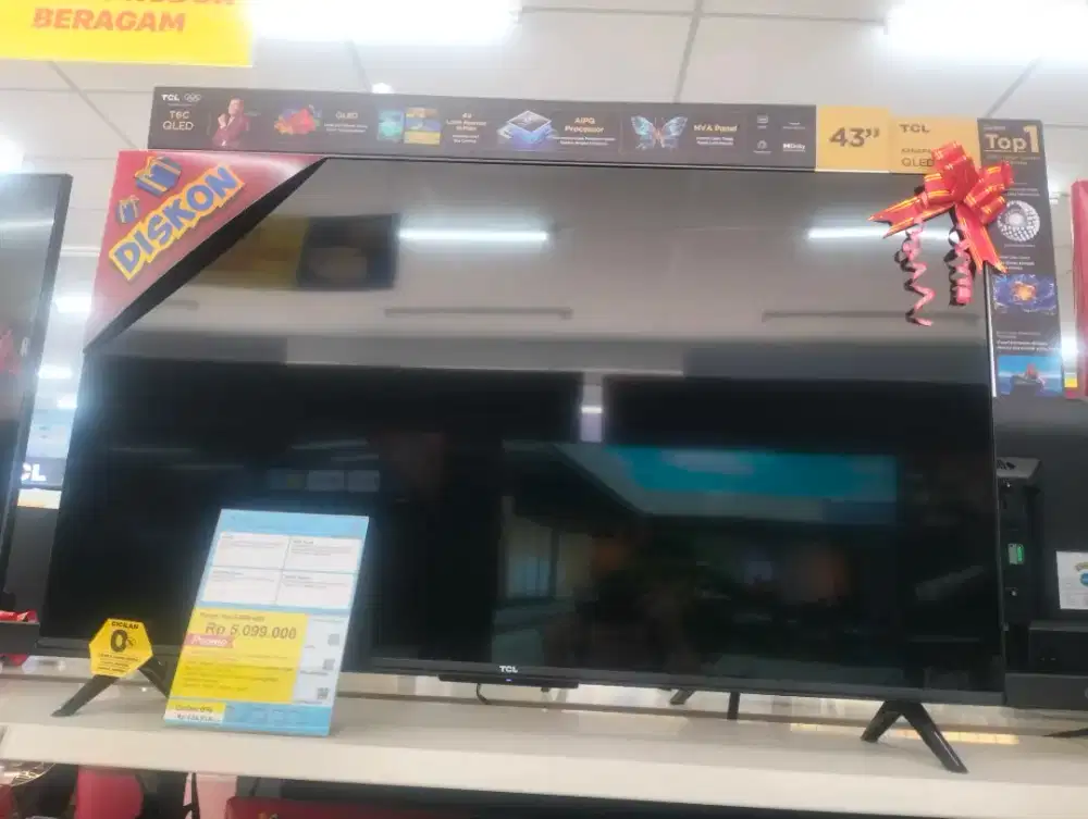 TV TCL 43inch OLED kredit tanpa dp