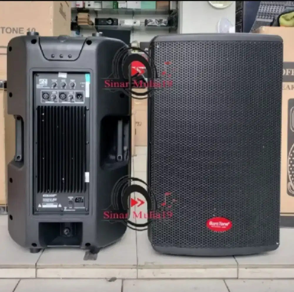Speaker aktif 15 inch baretone max15rc original 500 watt