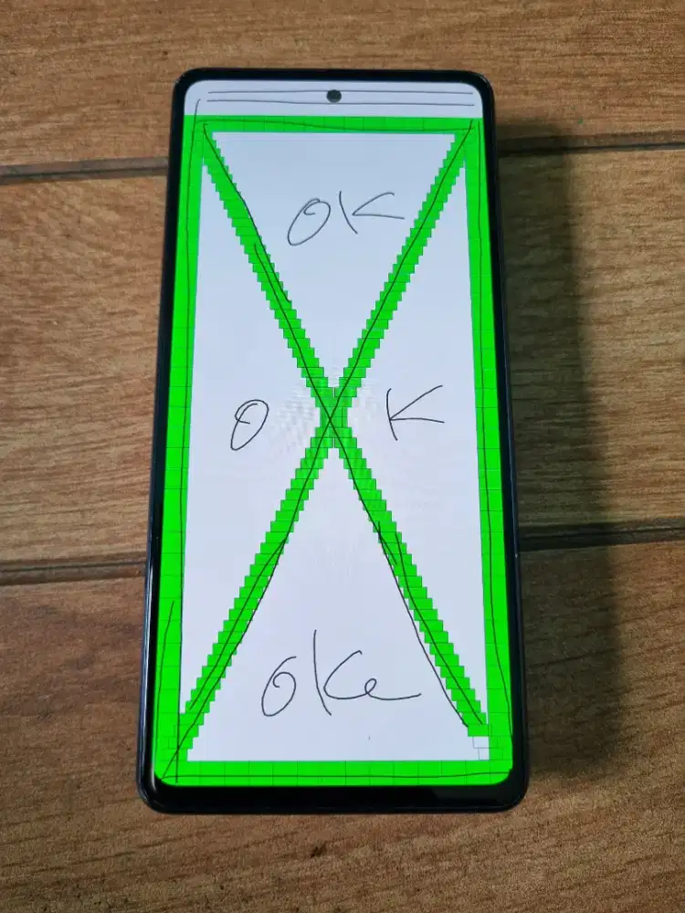 LCD samsung S20 Fe original copotan mulus normal