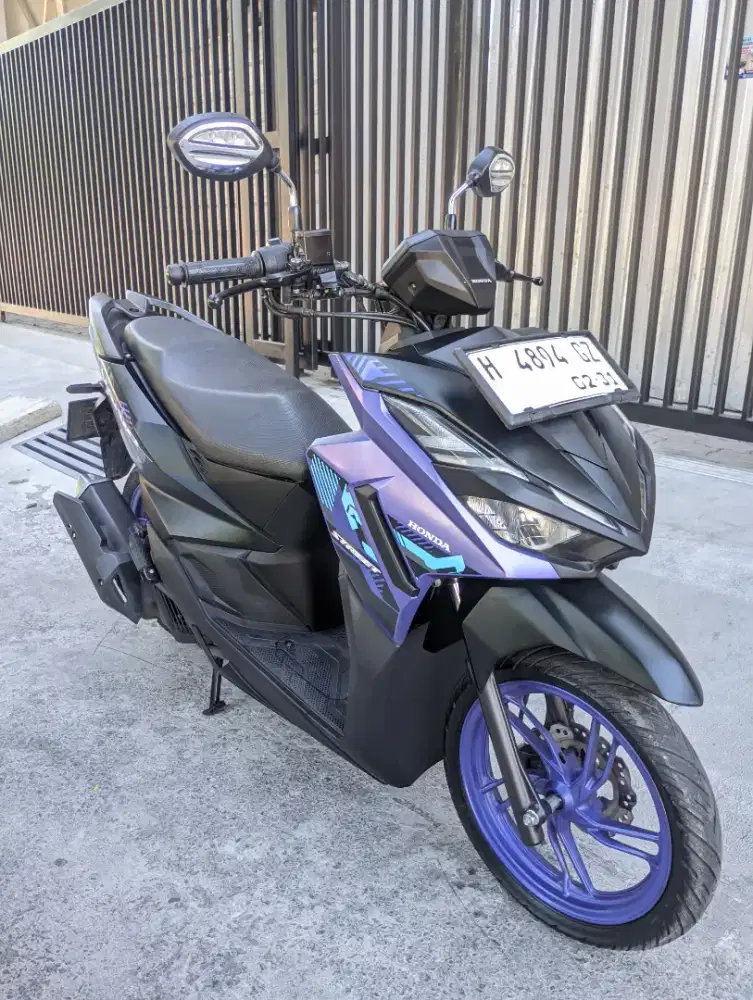 Vario New 125cc Street 2025 Hitam Violet Km2Rban Original
