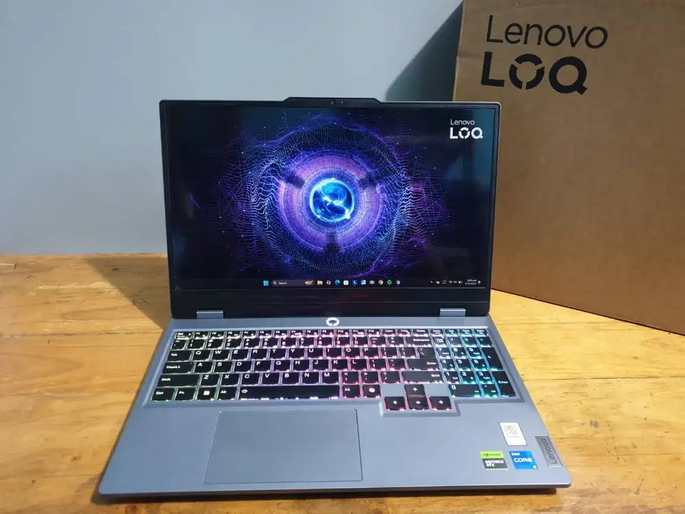 LOQ 15IRX9 i5-13450HX 12/512GB RTX 3050 6GB FHD 144Hz Garansi 2027