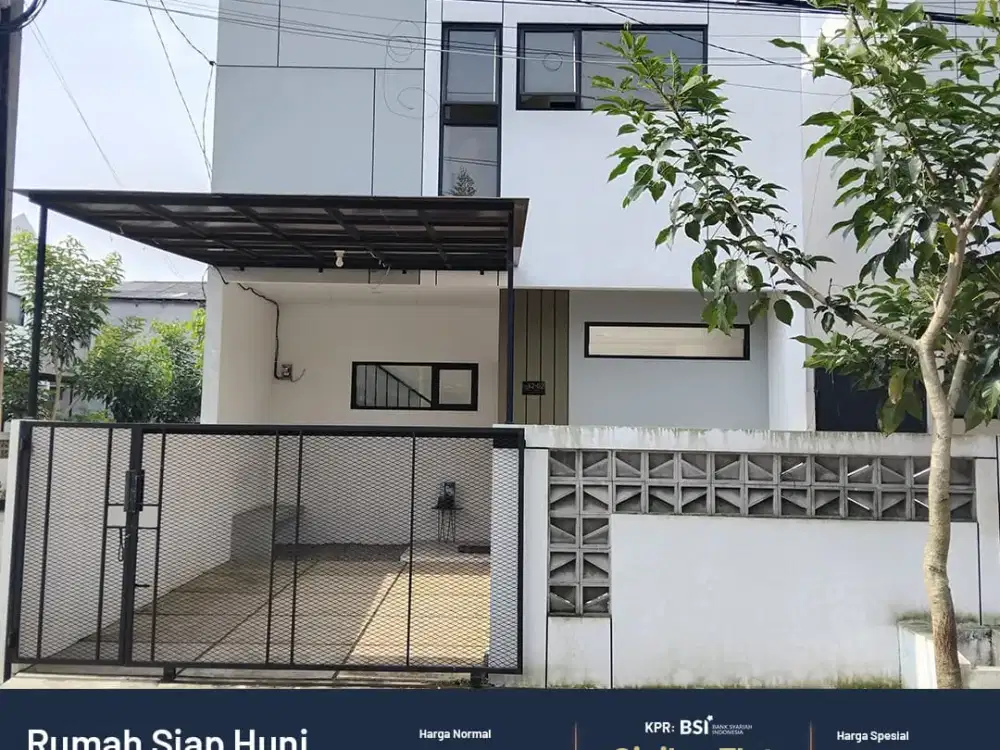 Dijual Rumah 2 Lantai Siap Huni di Bandung FREE Kanopi, Kompor Listrik, FREE PPN di Bandung