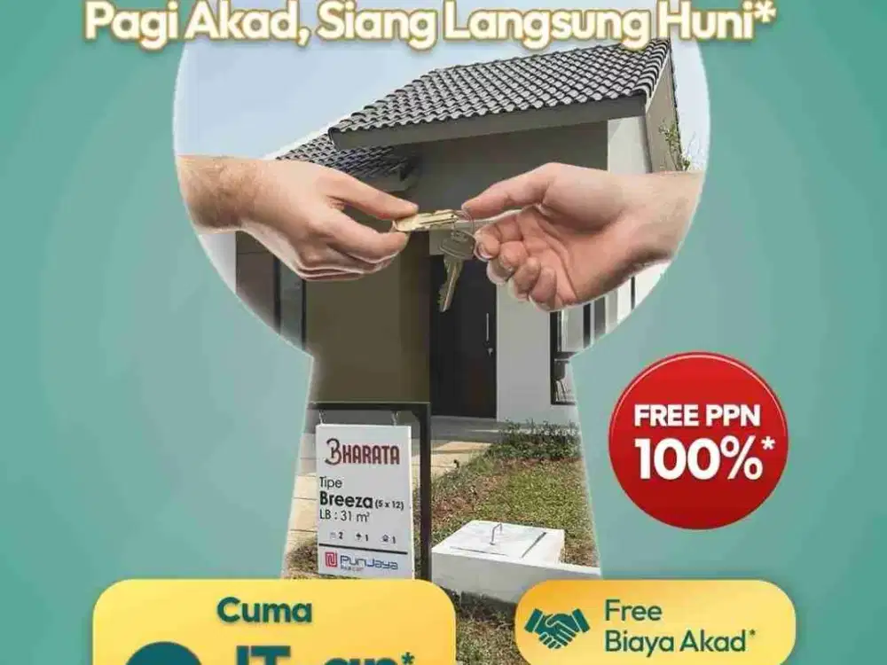 Perumahan Puri jaya rajeg harga mulai 260jutaan tanpa Dp