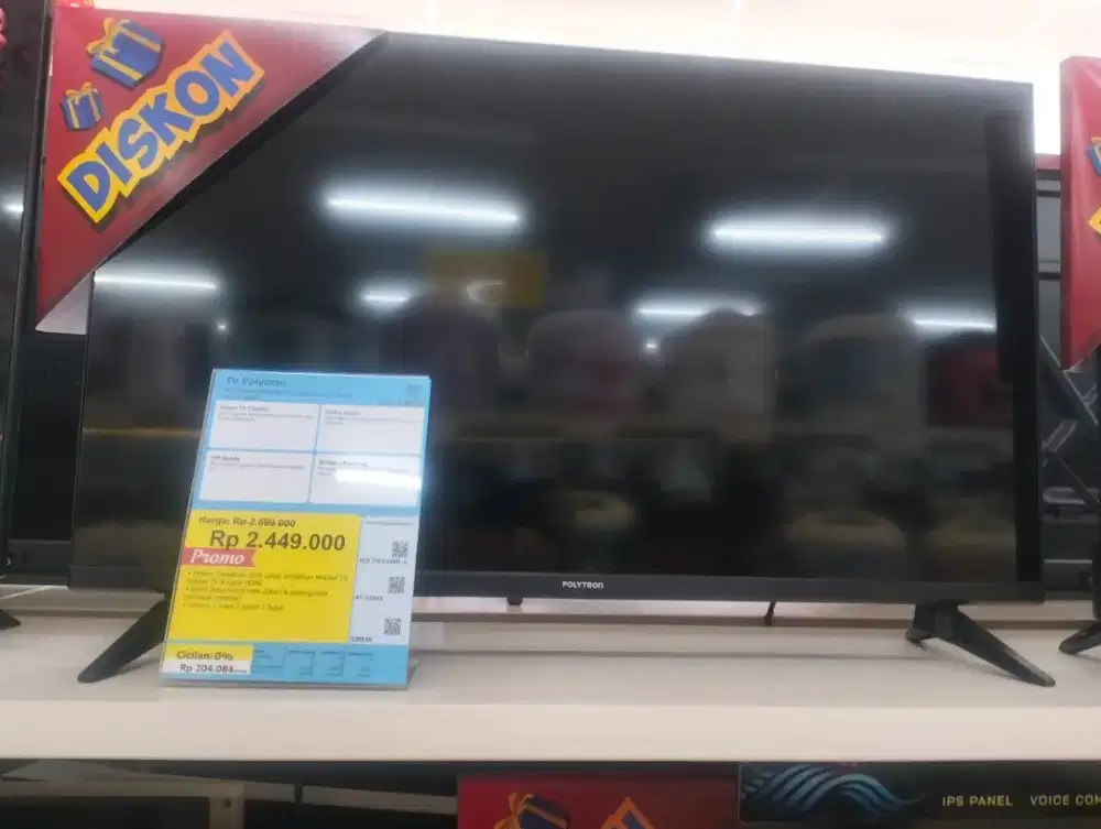 TV Polytron 32 Inch hd ready smart Kredit tanpa dp