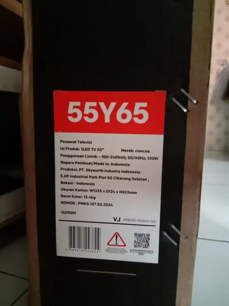 Dijual TV 50 inc
