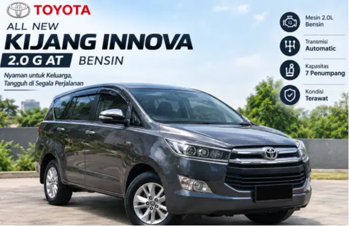 Toyota All New Kijang Innova 2.0 G AT Bensin | Automatic | Terawat | S