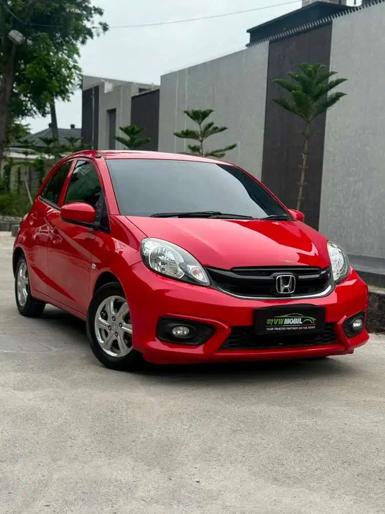 Odo 62 rb!! Honda Brio E Manual 2017 Merah 2016 2018