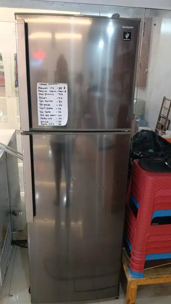 Kulkas sharp 2 pintu