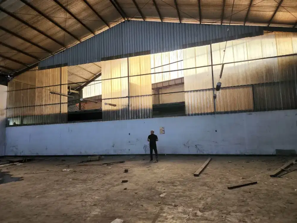 Gudang Sidoarjo MURAH 4 Jt/m Lebar 42 meter Candi Sugih Waras Lingkar Barat-Taman Pinang