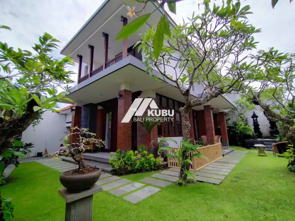 KBP1048 Modern House with Beautiful Garden in Sanur