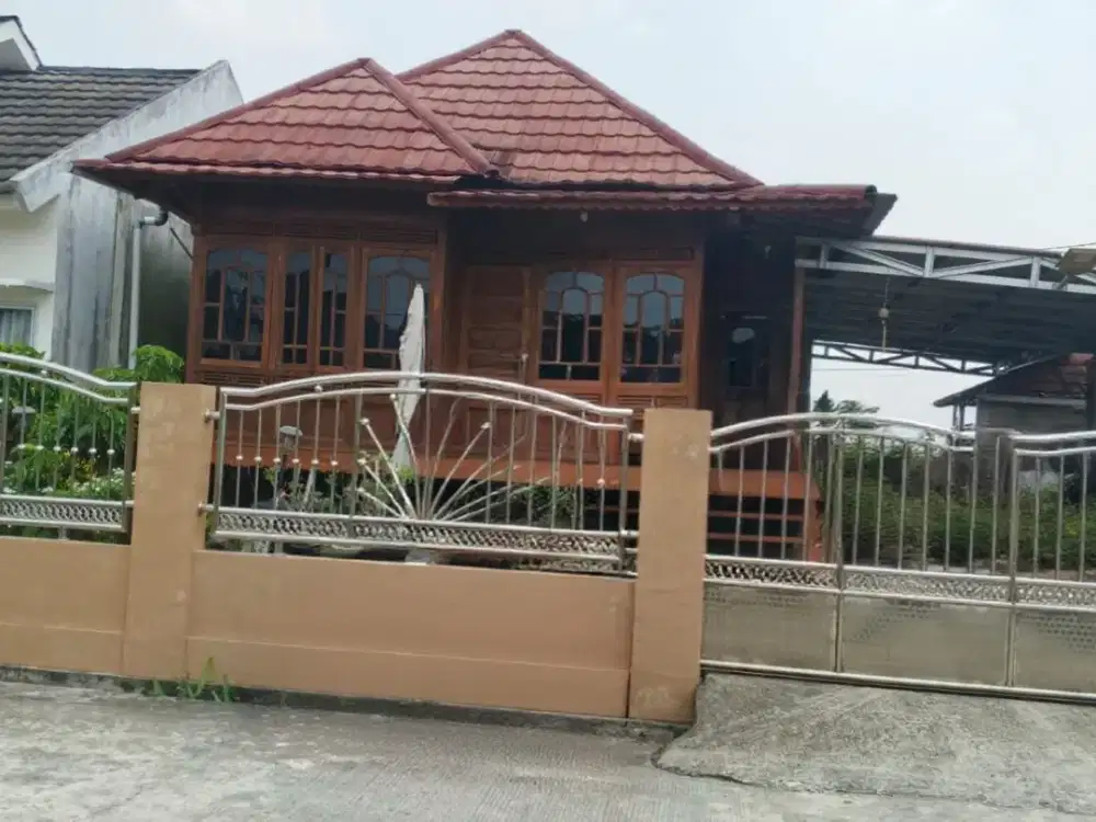 DIJUAL RUMAH KAYU FULL FURNISHED JALAN TAQWA MATA MERAH PALEMBANG
