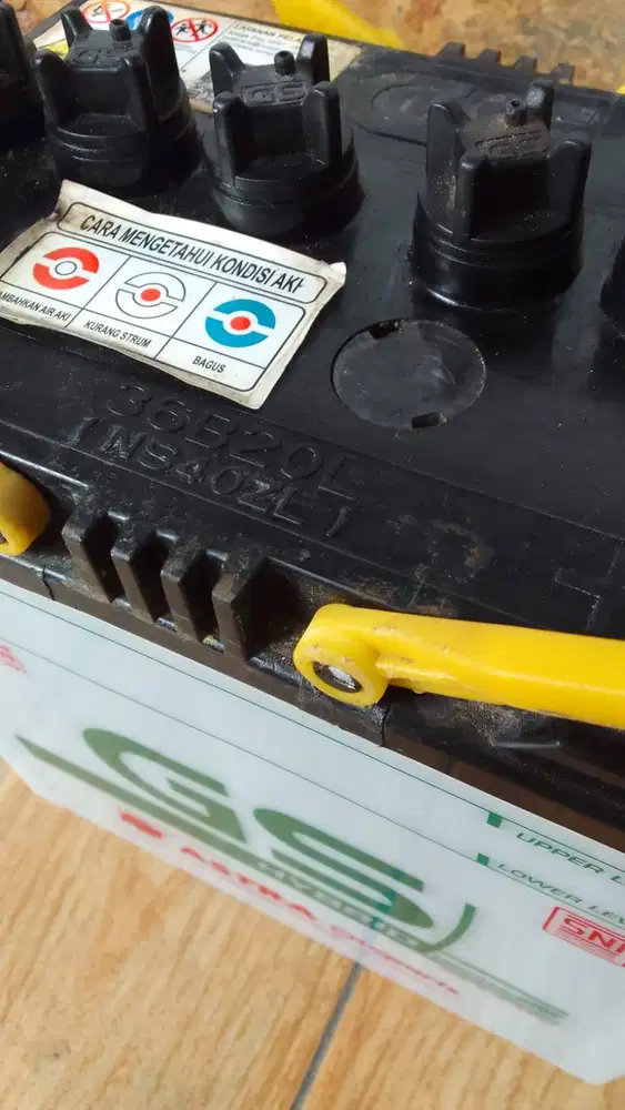Aki GS - NS40ZL kondisi masih bisa