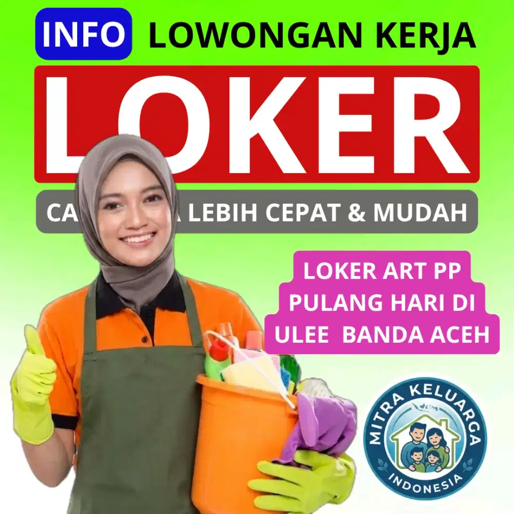 Loker art wanita pp pulang hari di ulee kareeng banda aceh