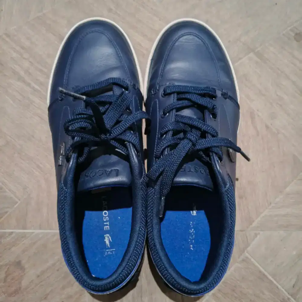 Lacoste Bayliss 318 2 Original Navy Size 40/EU 40 Kulit Mulus
