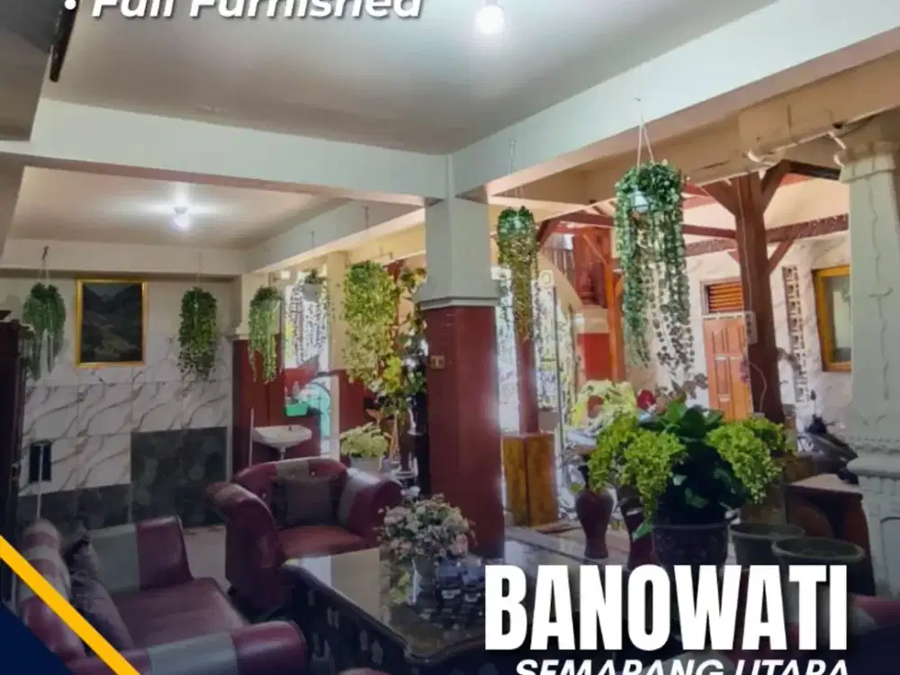 Rumah Premium di Tengah Kota Semarang! Bonus Furnished Jati