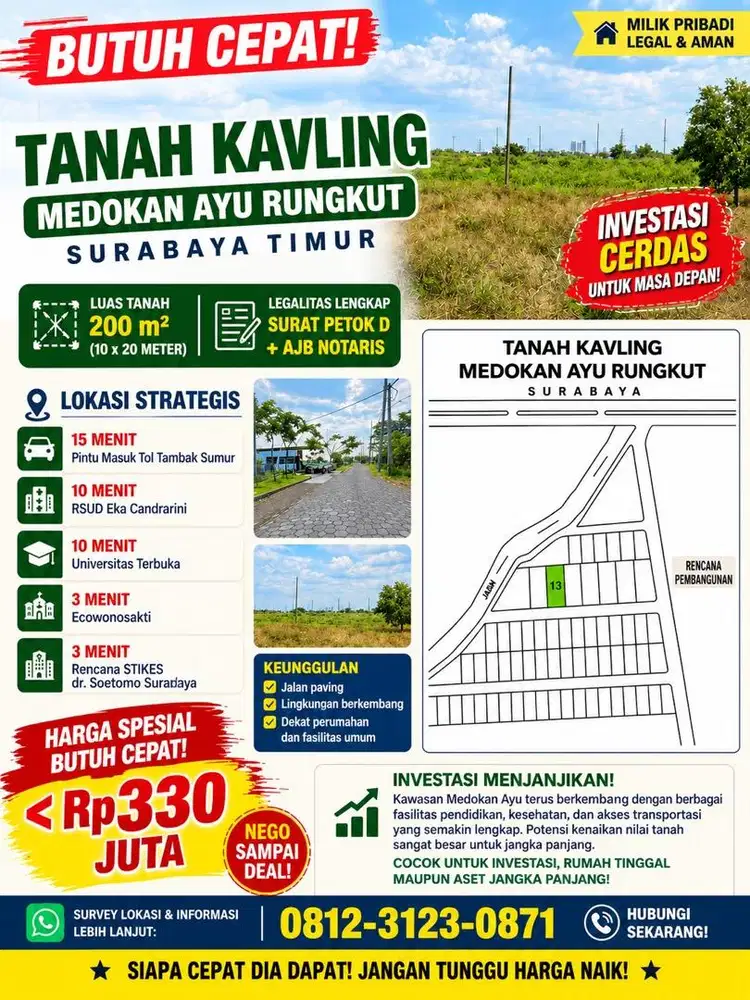Dijual Cepat Pembeli Serius Pemilik Langsung