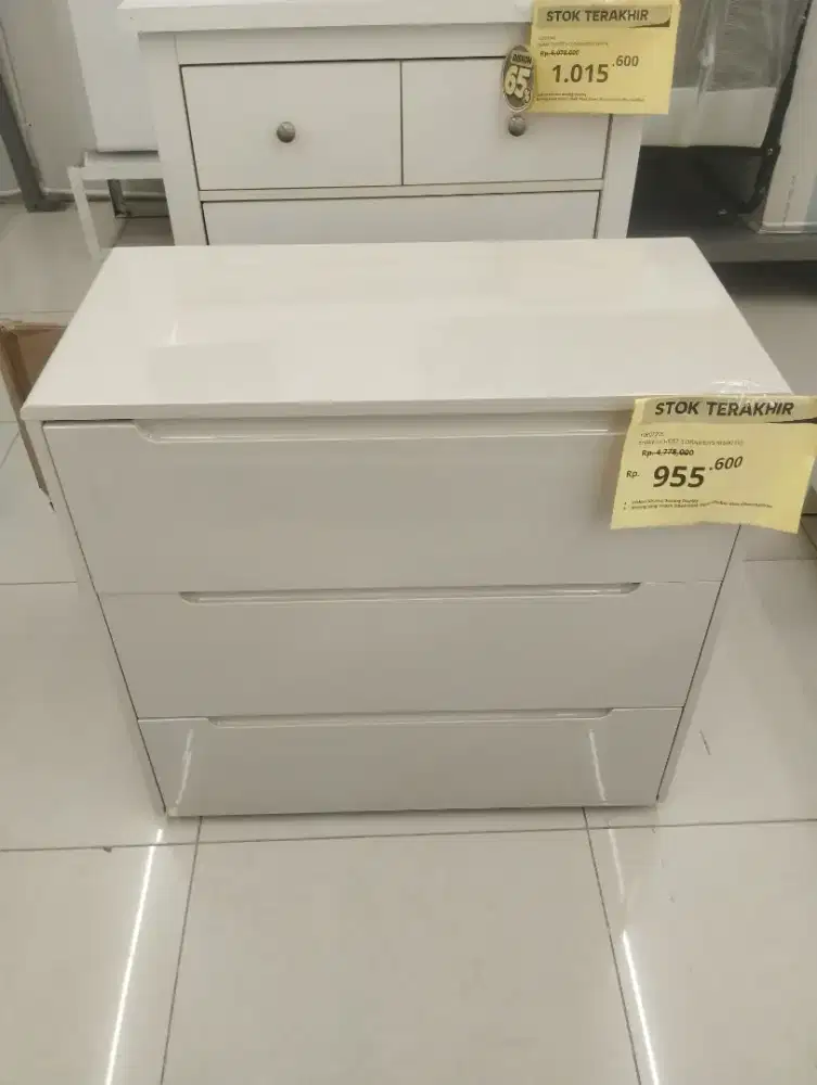 SHAW 2 CHEST 3 DRAWERS KHAKI INFORMA