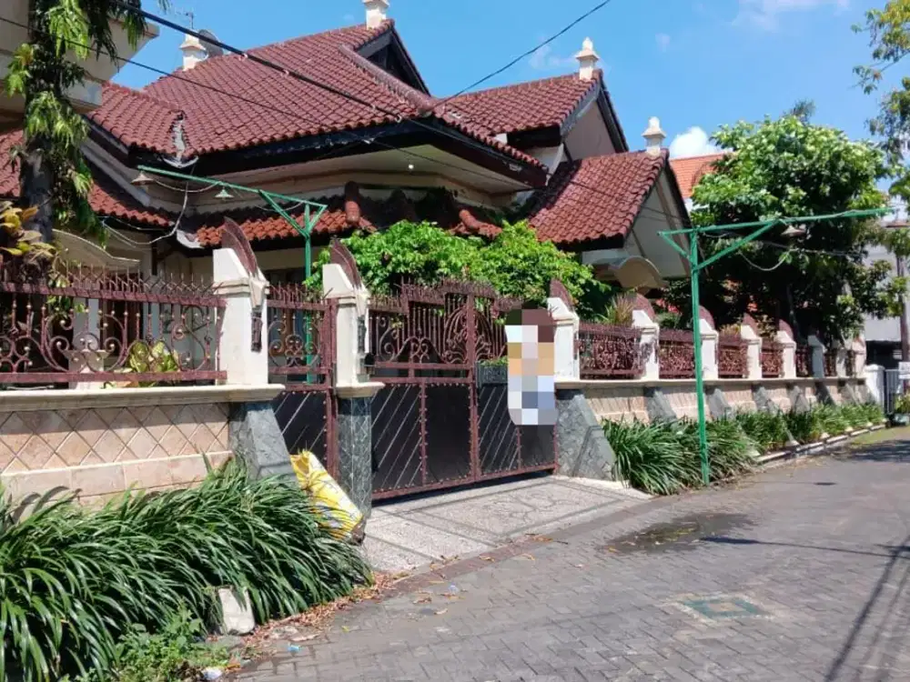 Dijual Lelang Rumah Murah Hitung Tanah di Nirwana Eksekutif Surabaya Timur
