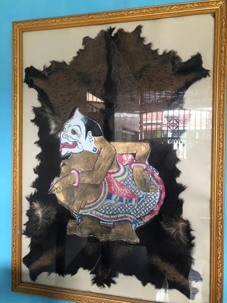 Hiasan dinding wayang kulit