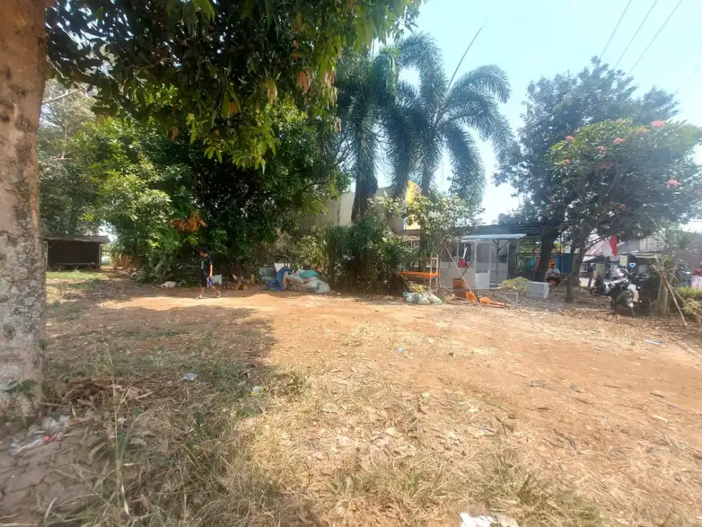Dijual Tanah Besar di Pinggir Jalan Raya Curug, Bojongsari, Depok