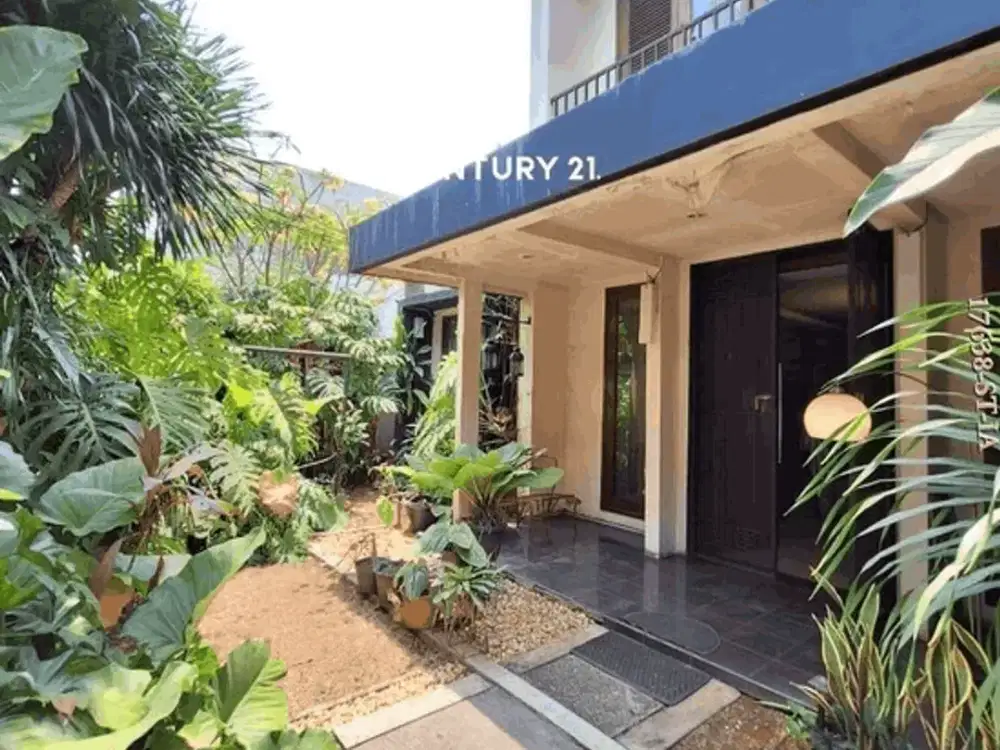 Rumah asri hook dijual di lokasi premium Sektor 2 Bintaro akses strategis dekat ke pusat perbelanjaan, sekolah, rumah sakit, stasiun KRL, pintu tol