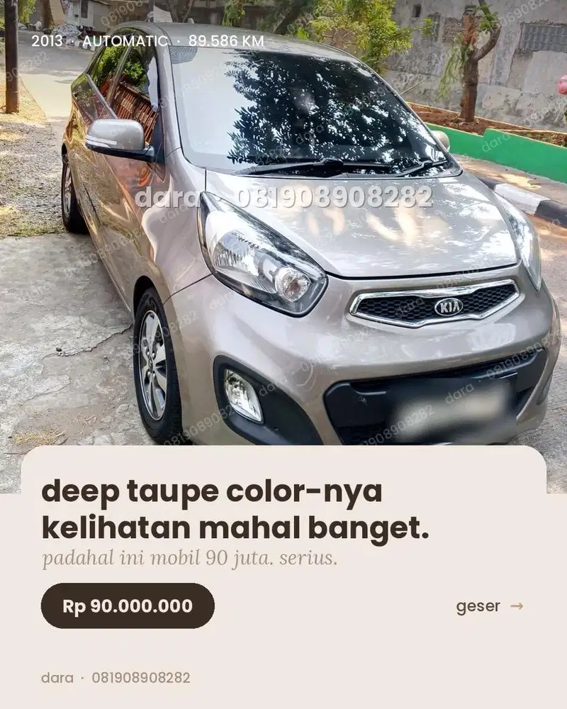 Kia Picanto 2013 Bensin